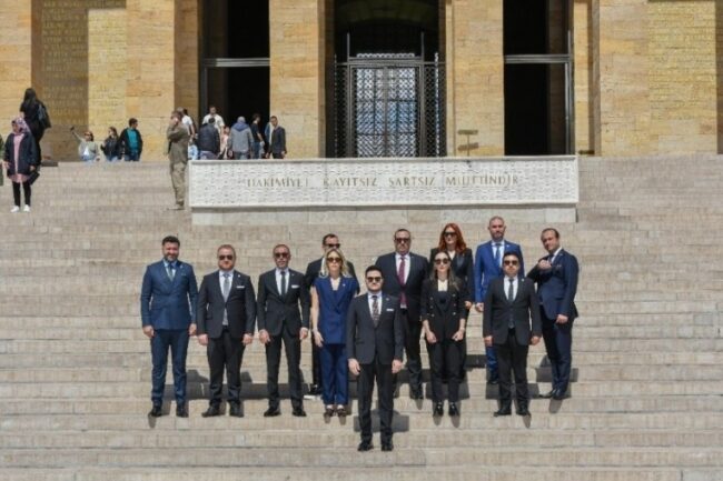 Marmaris Genç İş İnsanları Derneği’nden Anıtkabir Ziyareti​