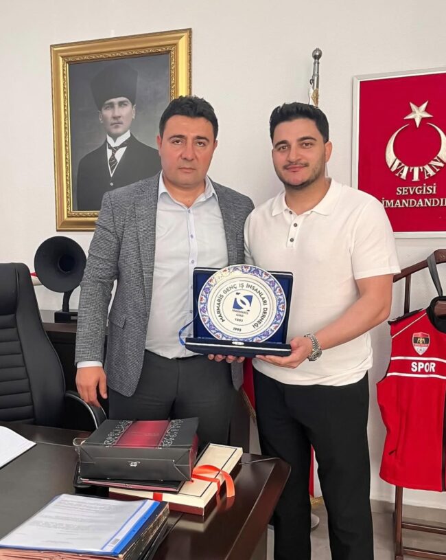 Marmaris İlçe Emniyet Müdürü Samed SEYHAN’ı makamında ziyarette bulunduk